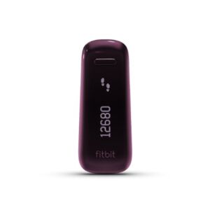 Fitbit One Wireless Activity Plus Sleep Tracker, Burgundy