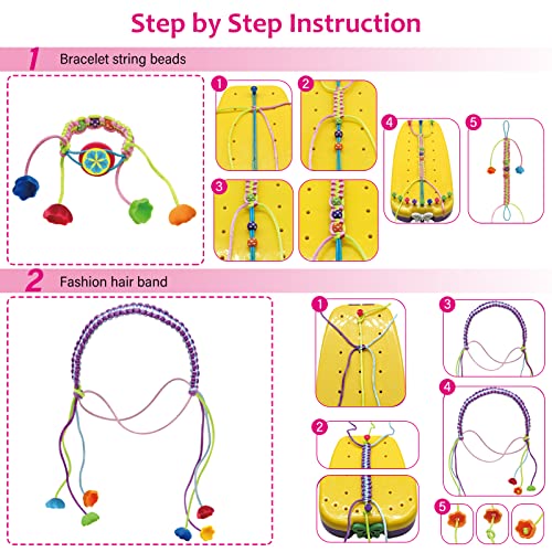 Friendship Bracelet Making Kit for Girls, Arts and Crafts Kit Toys for Teen Girls, Party Supply and Travel Activity Set, Birthday Christmas Gifts for Ages 6 7 8 9 10 11 12 Year Old Girls | The Storepaperoomates Retail Market - Fast Affordable Shopping