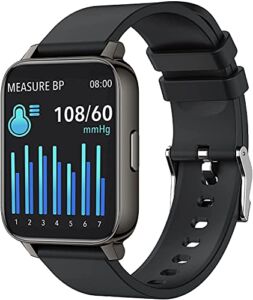 yussa Smart Watch | Latest Generation 2022 | Blood Pressure Monitor | Blood Oxygen SpO2 | Heart Rate | Sleep Monitor | IP67 Waterproof | Fitness Tracker | for Women and Men