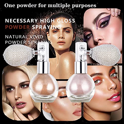Body Glitter Spray Glitter Powder Highlighter Spray Powder for Hair Face Nails Body Makeup | The Storepaperoomates Retail Market - Fast Affordable Shopping