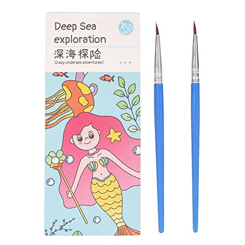 Water Coloring Pages, Fine Motor Bag Coloring Pages Cute Cartoon Theme for Travel (Deep Sea) | The Storepaperoomates Retail Market - Fast Affordable Shopping