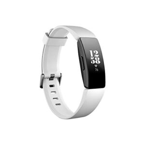 Fitbit Inspire HR Activity Tracker + Heart Rate – White (Renewed)