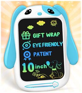 Toy Gifts for Kids Boys Girls Toddler – CHEERFUN LCD Writing Tablet for Kids|10″ Colorful Toy Birthday Gift for 1 2 3 4 5 6 7 8 Year Old Toddler|Eyes-Friendly LCD Doodle Drawing Pad|Stocking Stuffers