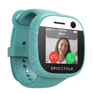 SPACETALK Adventurer 4G Kids Smart Watch Phone and GPS Tracker for Tracking Your Child, Safe Send & Receive List – SMS Text Messaging & Chats, SOS Button, 5MP Camera, School Mode, Bluetooth, Age 5-12