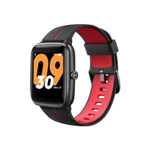 TicKasa Vibrant Fitness Smartwatch Tracker with GPS Heart Rate Monitor ip68 Waterproof Rating 14 Sports Mode, Compatible for iPhone and Android Phones