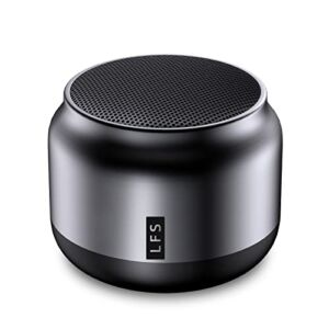 LFS Mini Speakers, IPX5 Waterproof Speakers Portable Wireless Speaker, Mini Speaker with 5W Loud Sound, Rich Bass, Built-in Speakerphone,15H Play time, Handsfree Call,TWS Supported,for iPhone Samsung