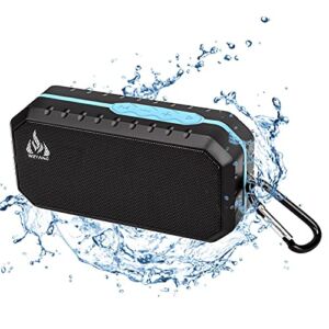 Portable Bluetooth Speaker,IP65 Waterproof Wireless Speaker,Wireless Outdoor Bluetooth Speakers,Bluetooth 5.0,Built in micSupport Micro SD/TF Card