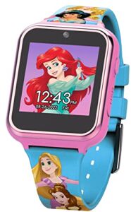 Disney Princess Kids’ Touchscreen Interactive Smartwatch, Built in Selfie-Camera, Easy-to-Buckle Strap, Model: PN4258AZ