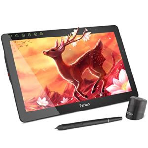 Parblo Coast 16 Pro Drawing Tablets with Screen 15.6 Inch Drawing Monitor Tilt Support Drawing Pen Display with 8192 Levels Pressure for Digital Art Design Illustration