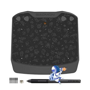 GAOMON S630 Android OS Supported Graphics Pen Tablet with 4 Express Keys 8192 Levels Pressure Battery-Free Pen for Digital Drawing Beginners OSU Gaming 2D 3D Animation