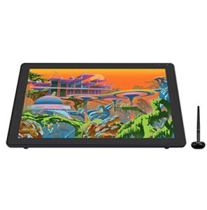 HUION Kamvas 22 Plus Drawing Tablet with Screen Full-Laminated QLED Graphics Tablet 140% sRGB, 21.5inch Pen Display for Digital Art & Illustration, Compatible with Mac, Windows, Linux PC & Android