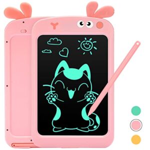 Pink LCD Writing Tablet Toys for Girls Kids 8.5′ Electronic Drawing Writing Board for for 3 4 5 6 7 8 Year Old Girl Educational Birthday Gifts Christmas Stocking Stuffers Gifts Toys