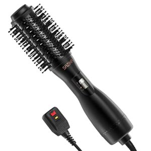Hair Dryer Brush, Hot Air Blow Dryer Brush with Oval Barrel, One-Step Volumizer and Styler in One
