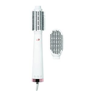 T3 AireBrush Duo Interchangeable Hot Air Blow Dry Brush with Two Attachments – Includes 15 Heat and Speed Combinations, T3 IonFlow Technology, Volume Booster Switch, Lock-in Cool Shot