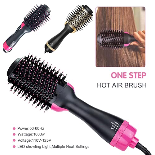 Hair Straightening Brush – 3 in1 Hair Dryer and Hot Air Brush, Professional Bl Electric Comb Straightener | The Storepaperoomates Retail Market - Fast Affordable Shopping