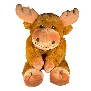 Weighted Plush Moose for Anxiety – Microwavable – Travel Friendly – Stuffed Weighted Animals – Great Gifts