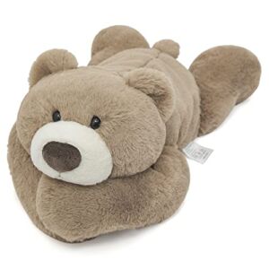 Niuniu Daddy Bear Stuffed Animals for Kids, 20inches, 3.6lb,Large Brown Bear Plush Toy Pillow with Fluffy Fur and Soft Body, Kawaii Plushies for Boys, Girls