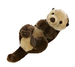 Aurora World Miyoni Sea Otter Plush Brown, 10 inches