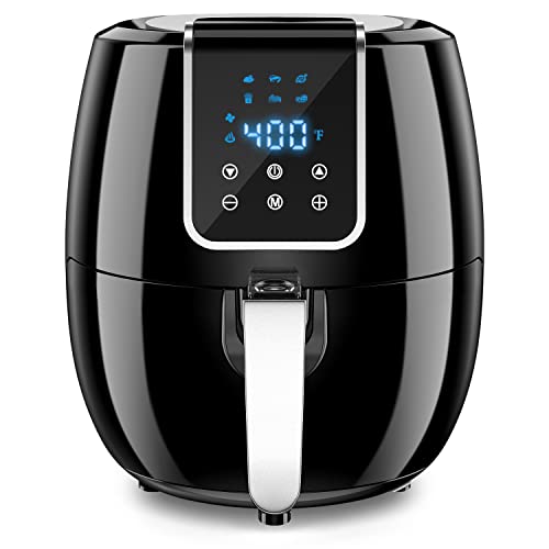 6-in-1 Air Fryer, 7 Quart Smart Electric Hot Airfryer Oven Oilless Cooker, 1800W Large Capacity Multifunction Health fryer with LCD Digital Screen and Nonstick Frying Pot, ETL/UL Certified | The Storepaperoomates Retail Market - Fast Affordable Shopping