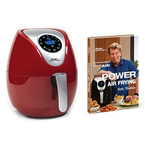 Power Air Fryer XL 3.4 Qt with Power Air Frying Hardcover Cookbook by Eric Theiss