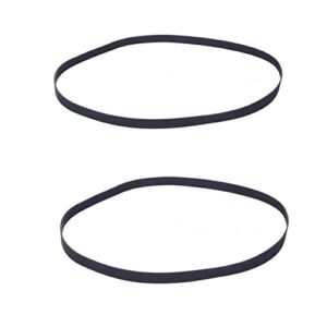 Sam&Johnny New Turntable Belt 190 * 5 * 0.6mm/Folded Length 298mm Rubber Belts Replacement for Gramophone Turntable Player Record Player(2 Pcs)