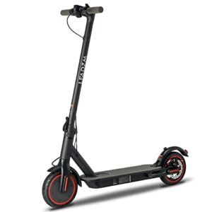 PEXMOR Electric Scooter for Adults 8.5″ Solid Tire, 21 Miles Range & 15.5 Mph Foldable Electric Kick Scooter 350W, LED Display App Cruise Control Pro Escooter Dual Brake W/Headlight & Taillight