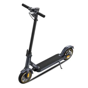 1PLUS Electric Scooter 10″ Solid Tires 500W Motor 19 Mph Speed Commuter E Scooter for Adults,Long-Range Battery,Smart,Foldable and Portable(Optional Seat)