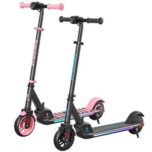 SmooSat E9 Pro Black and E9 Apex Pink Electric Scooters for Kids