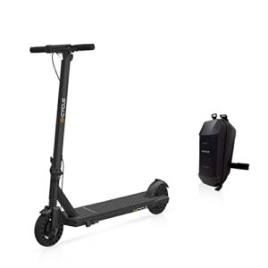 G-CYCLE L8 Pro Electric Scooter and Waterproof Scooter Bag, Max 500W Motor, Up to 18 Miles Long Range, 15% Slope, 8” Honeycomb Tire, Waterproof and Stable Handlebar Bag for Electric Scooter