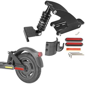 YBang Rear Suspension Kit for Segway Ninebot ES1 ES2 ES3 ES4 ES5 Electric Scooter Shock Absorber Accessories with Reflective Strips and Side Decorative Cover (for ES1/ES3)