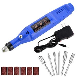 Nail File Electric Drill Machine,Kathy Professional Nail Art Kit for Acrylic Nails Manicure Pedicure Tool for Home,Salon,Blue
