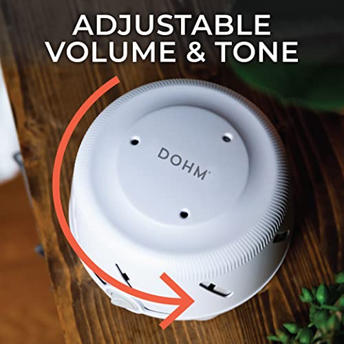 Yogasleep Dohm UNO White Noise Machine with Real Fan Inside, Adjustable Volume, Non-Looping Sound, Sleep Aid & Noise Canceling For Adults & Baby, Office Privacy, Registry Gift, Travel & Home Essential | The Storepaperoomates Retail Market - Fast Affordable Shopping