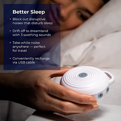 Yogasleep Rohm Portable White Noise Sound Machine, 3 Soothing Natural Sounds with Volume Control, Sleep Therapy For Adults, Kids & Baby, Noise Cancelling for Office Privacy & Meditation, Registry Gift | The Storepaperoomates Retail Market - Fast Affordable Shopping