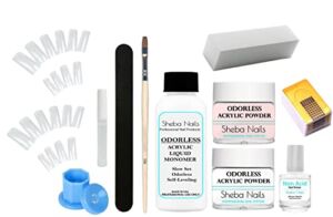 SHEBA NAILS State Board Sealed Odorless Nail Acrylic Student Kit