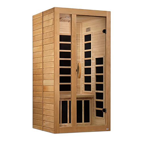 Maxxus Saunas Maxxus Gracia 1-2-Person Low EMF (Under 8MG) FAR Infrared Sauna, Curb Side Delivery | The Storepaperoomates Retail Market - Fast Affordable Shopping