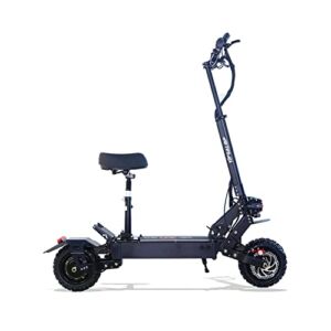 Electric Scooter for Adults,55-60 Miles Range, Total Power 5600W ,60V Dual Motor, 50 Mph Foldable Off-Road 2 LED Headlights Folding Electric Scooter for Adults Teens