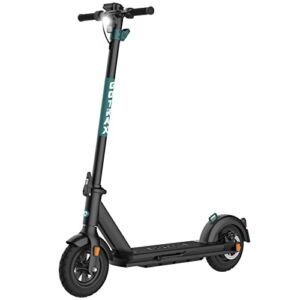 Gotrax GMAX Electric Scooter, 10″ Pneumatic Tire, Max 42 Mile & 20Mph by 350W Motor, Double Anti-Theft Lock, Bright Headlight and Taillight,Foldable and Cruise Control Electric Scooter for Adult