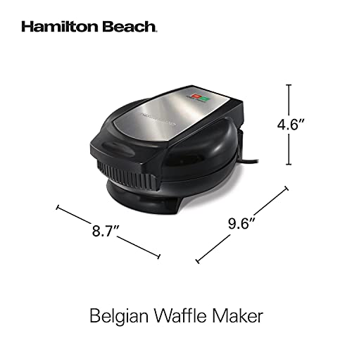 Hamilton Beach Belgian-Style Waffle Maker | Model# 26071 | The Storepaperoomates Retail Market - Fast Affordable Shopping