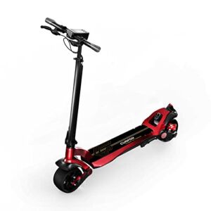 Electric Scooter, 31 Mile Range, 25 MPH Max Speed, 500W Motor, 265lbs Max Load, Adjustable Handlebar Height, Portable & Folding E-Scooter for Adults and Teens