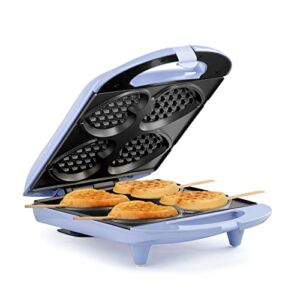 Holstein Housewares – Non-Stick Heart Waffle Maker, Lavender – Makes 4 Heart-Shaped Waffles in Minutes