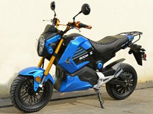 CRT Boom 2000W Electric Moped Scooter 578Z Blue