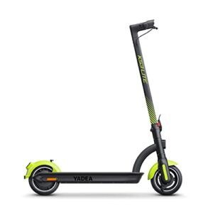 YADEA Electric Kick Scooter Adults KS3 Lite, Max Speed 15.6 MPH, 12 Miles Range, Adult Electric Scooter for Commuter, Green