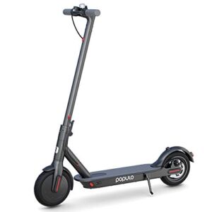 Folding Electric Scooter for Adults with Double Braking System – 8.5” Pneumatic Tires – Up to 14.5 Miles & 15 MPH Portable Folding Commuting Electric Scooter…