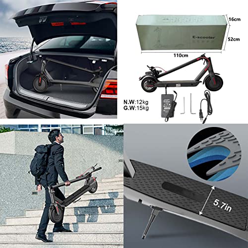 Qmwheel H7 Electric Scooter 18 Mph 21 Miles Range 36V 10Ah Battery 350W Motor 8.5″ Honeycomb Tires Aluminum Alloy Frame,UL Safety Certified,Foldable Electric Scooter for Commuter and Adults. | The Storepaperoomates Retail Market - Fast Affordable Shopping