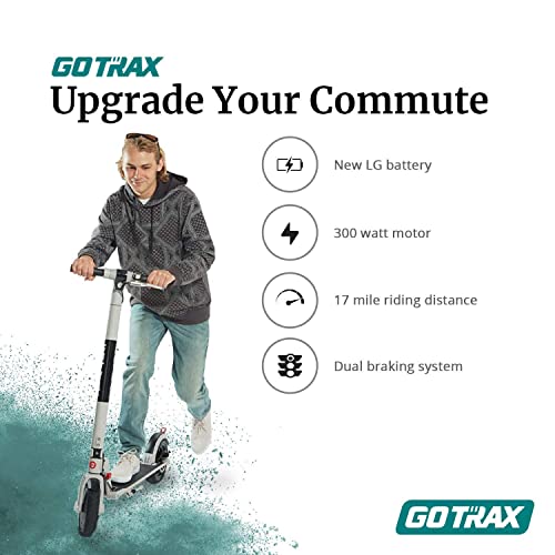 Gotrax XR Ultra Electric Scooter, 8.5″ Pneumatic Tire, Max 17 Mile and 15.5 Mph 300W Motor, Bright Headlight, Aluminum Alloy Frame and Cruise Control,Foldable Escooter for Adult (Black) | The Storepaperoomates Retail Market - Fast Affordable Shopping
