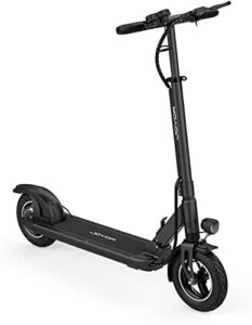 JOYOR Electric Scooter for Adults -X5S 500W Motor 10 Inch Aire Tire Up to 21.3 MPH and 40.3 Miles, Folding Electric Scooter Adults for Commute and Travel-Black