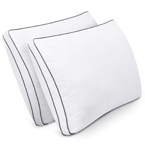 ZenGravity Luxury Hotel Pillow Collection – Queen Size, Pack of 2 – for Back, Stomach or Side Sleepers – Cooling, Plush and Supportive, 18 x 30 Inches