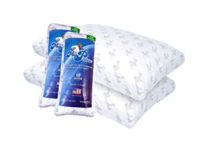 MyPillow Premium Bed Pillow 2 Pack [Std/Queen, Green]
