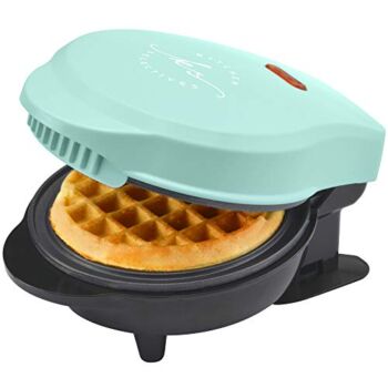 Kitchen Selectives Mint Green 4 Inch Round Mini Waffle Maker | The Storepaperoomates Retail Market - Fast Affordable Shopping