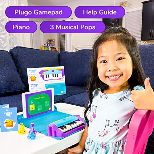 Plugo Tunes by PlayShifu – Piano Learning Kit | Musical STEAM Toy for Ages 4-10 – Music Instruments Gift for Boys & Girls (Works with iPads, iPhones, Samsung tabs/Phones, Kindle Fire) | The Storepaperoomates Retail Market - Fast Affordable Shopping